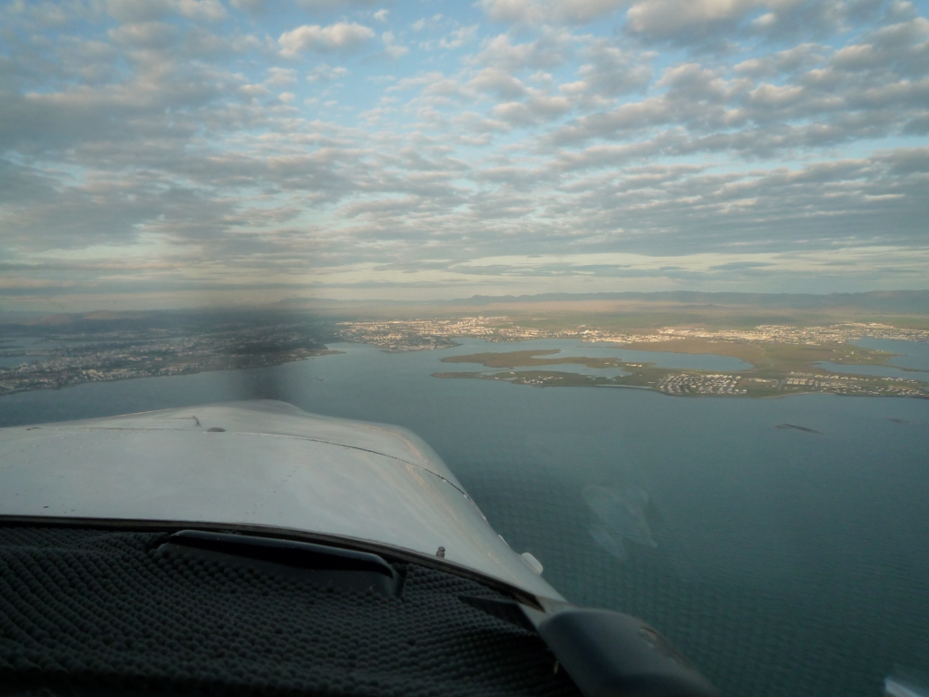 Approaching Reykjavik